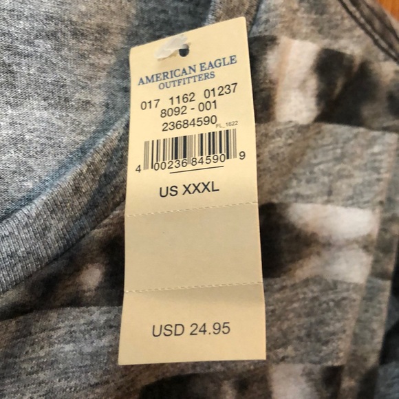 Gray and black American eagle tee - Picture 5 of 5